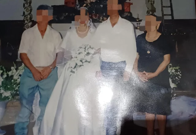 My parents got married