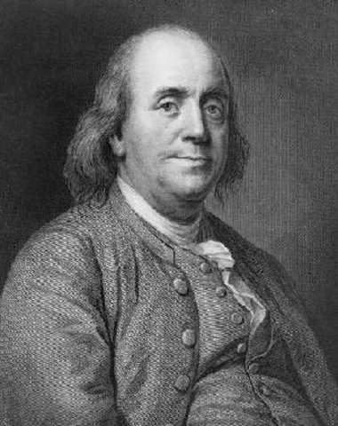 Benjamin Franklin proved lightening and static electricity were the same.