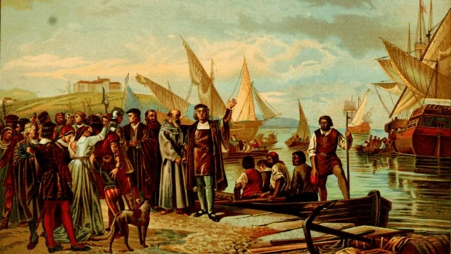 Arrival in Palos de la Frontera