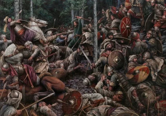 LA BATALLA DE COVADONGA (722)