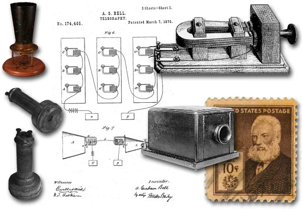 Invención del teletrófono (teléfono)