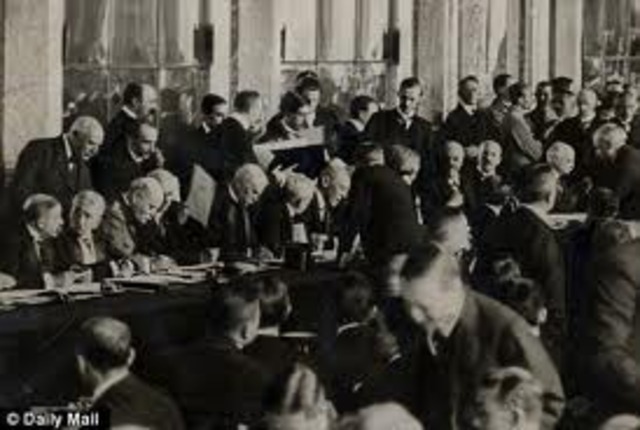 the treaty or versailles