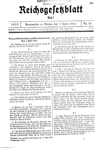 Revocación de los funcionarios judíos
