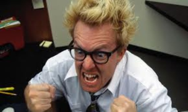 Caught in the action