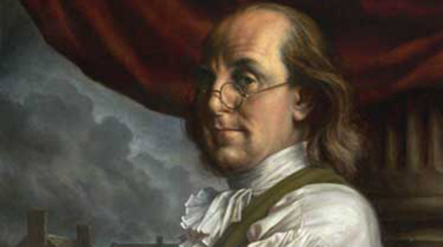 Benjamin Franklin goes to France to ask for their help
