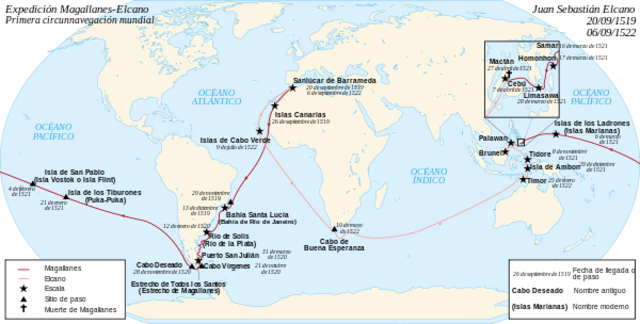 JUAN SEBASTIAN ELCANO ARRIBA A SANLÚCAR DE BARRAMEDA
