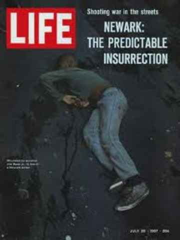 1967 race riots of Newark and Detroit