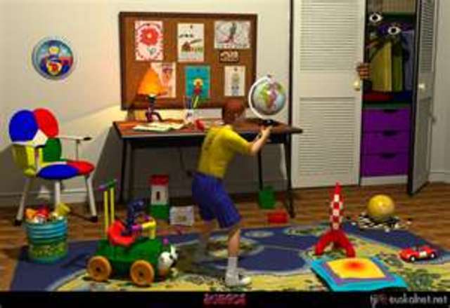 la llegada al colegio