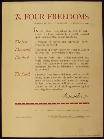 The Four Freedoms Speech