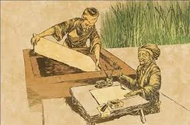 Invención del papel.