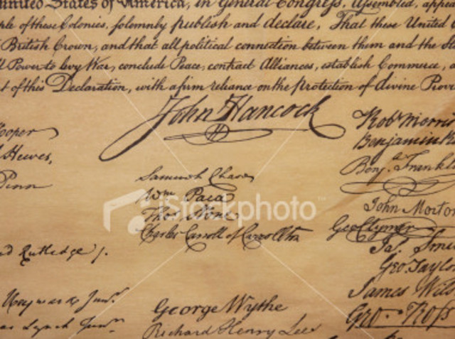 The Declaration of Independence