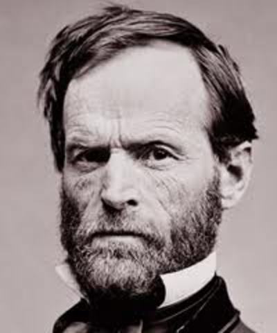General Sherman's march to the sea