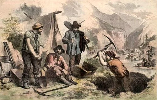First Miners Began to Arrive