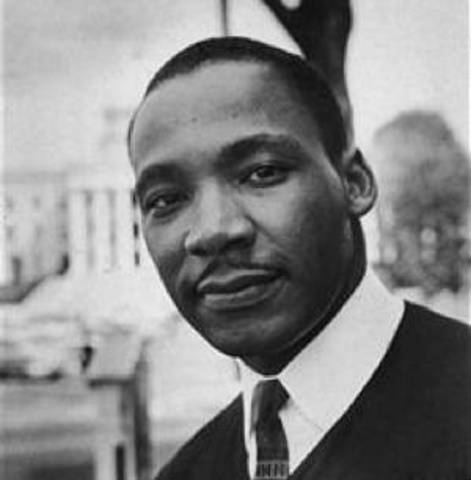 Martin Luther King assasinated