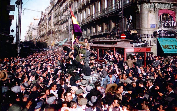 ESP.-Proclamació segona república.