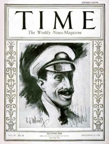 El Rey Alfonso XIII abandona el trono