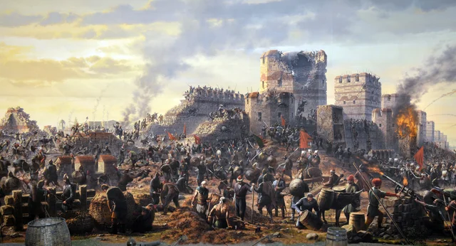 Fall of Constantinople to the Ottoman Turks