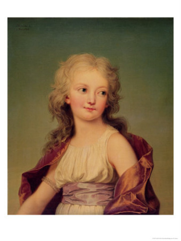 Geboorte van de eerste dochter van Lodewijk XVI en Marie Antoinette