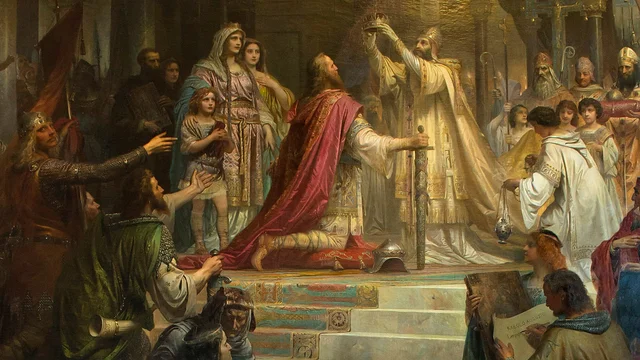 Coronation of Charlemagne as Emperor