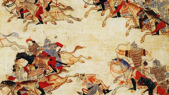 Mongol forces invade Eastern Europe