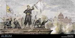 Victor Manuel the second takes over Rome