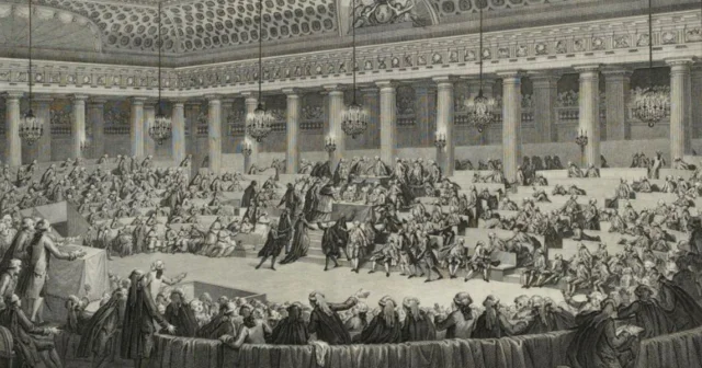 The French National Assembly adopts the Declaration of the Rights of Man and of the Citizen