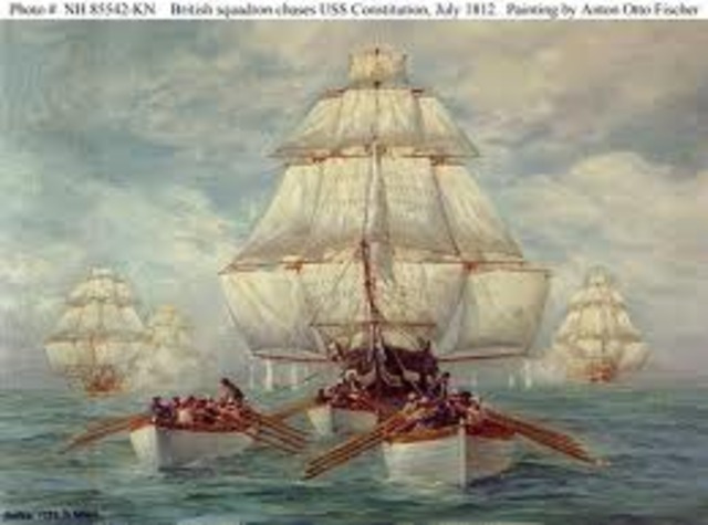 British war ships come across atlantic