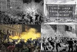 Inici de la lluita per la jornada de vuit hores