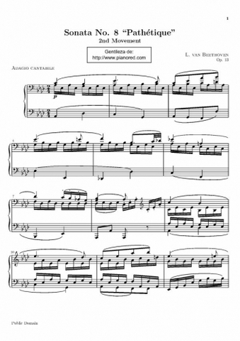 La "Sonata Patètica" de Beethoven