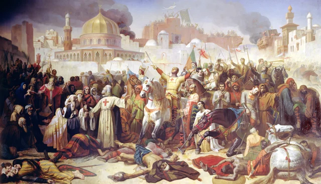 Pope Urban II calls for the First Crusade at the Council of Clermont.