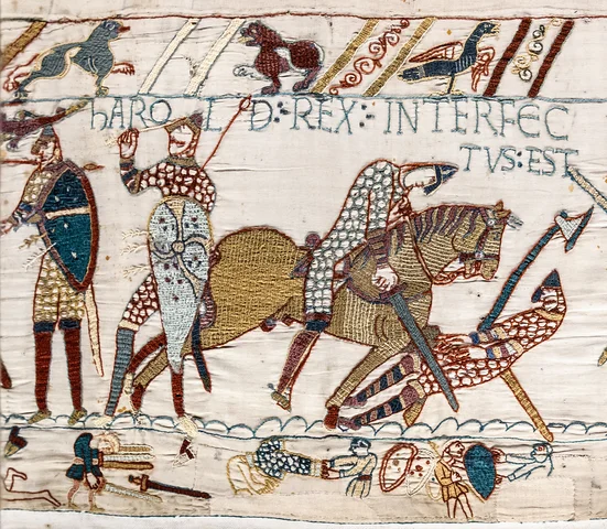 Norman Conquest of England – William the Conqueror defeats Harold II at Hastings.