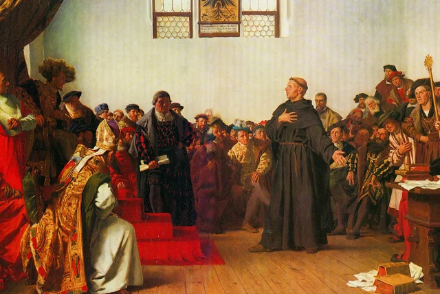 Martin Luther spark the Protestant Reform