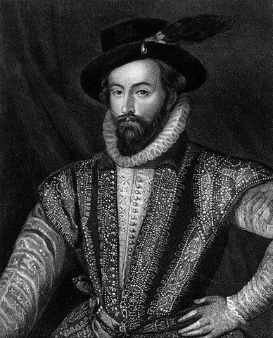 Walter Raleigh, Elizabethan explorer