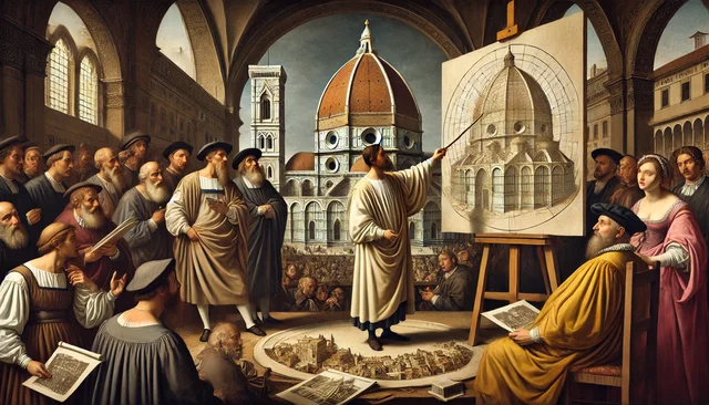 Desarrollo de la Perspectiva en el Arte (Filippo Brunelleschi, 1415)