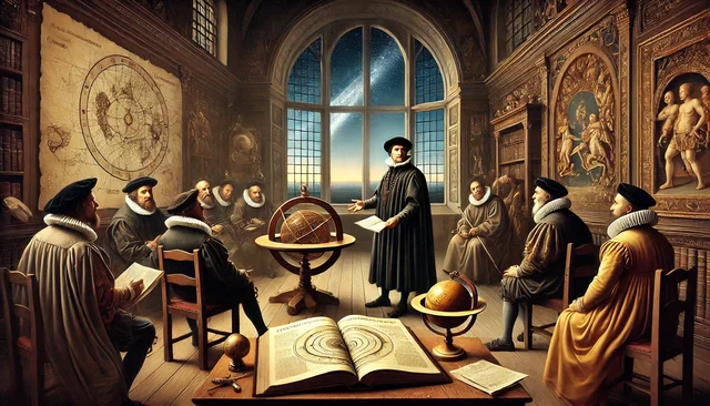 Heliocentrismo (Nicolás Copérnico, 1543)