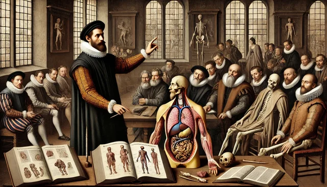Descubrimientos Anatómicos (Andrés Vesalio, 1543)