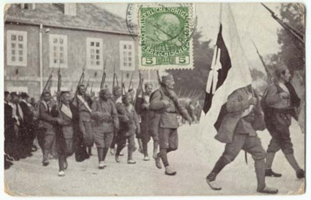 Germany declares war with Russia- World War I