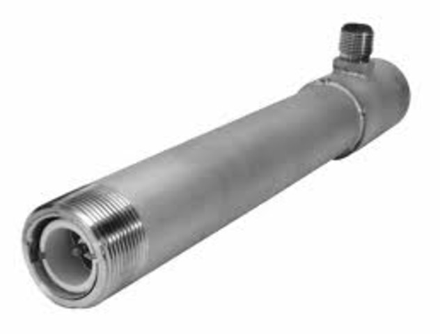 First natural gas pipeline built