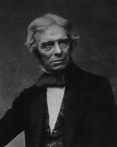 Michael Faraday creates the first electric motor