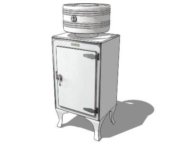 first refridgerator is inveented