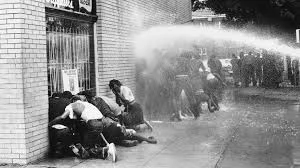 The Birmingham protest
