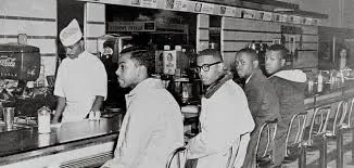 Sit in at Woolworth lunch counter