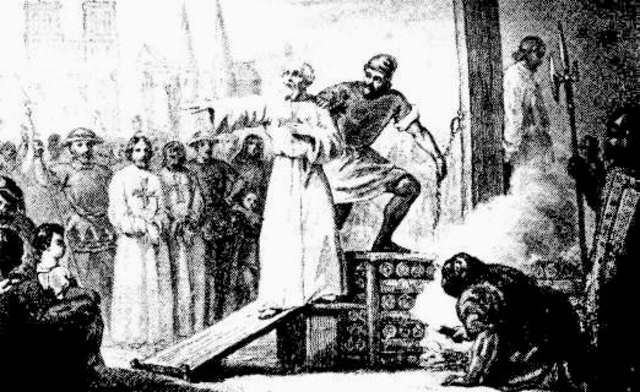 Muerte de Jacques de Molay