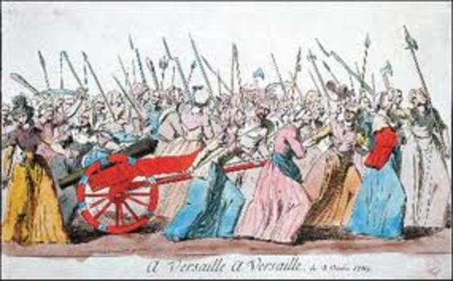 Women March on Versallies