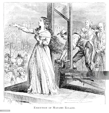 Madame Roland's Execution