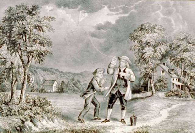 Ben Franklin's Kite Experiment