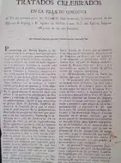 Treaty of cordoba