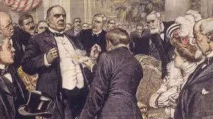 Named President when McKinley is assassinated