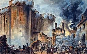 The storming of the bastille