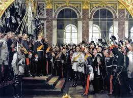 Proclamation of the German Empire in Versailles (Ger)